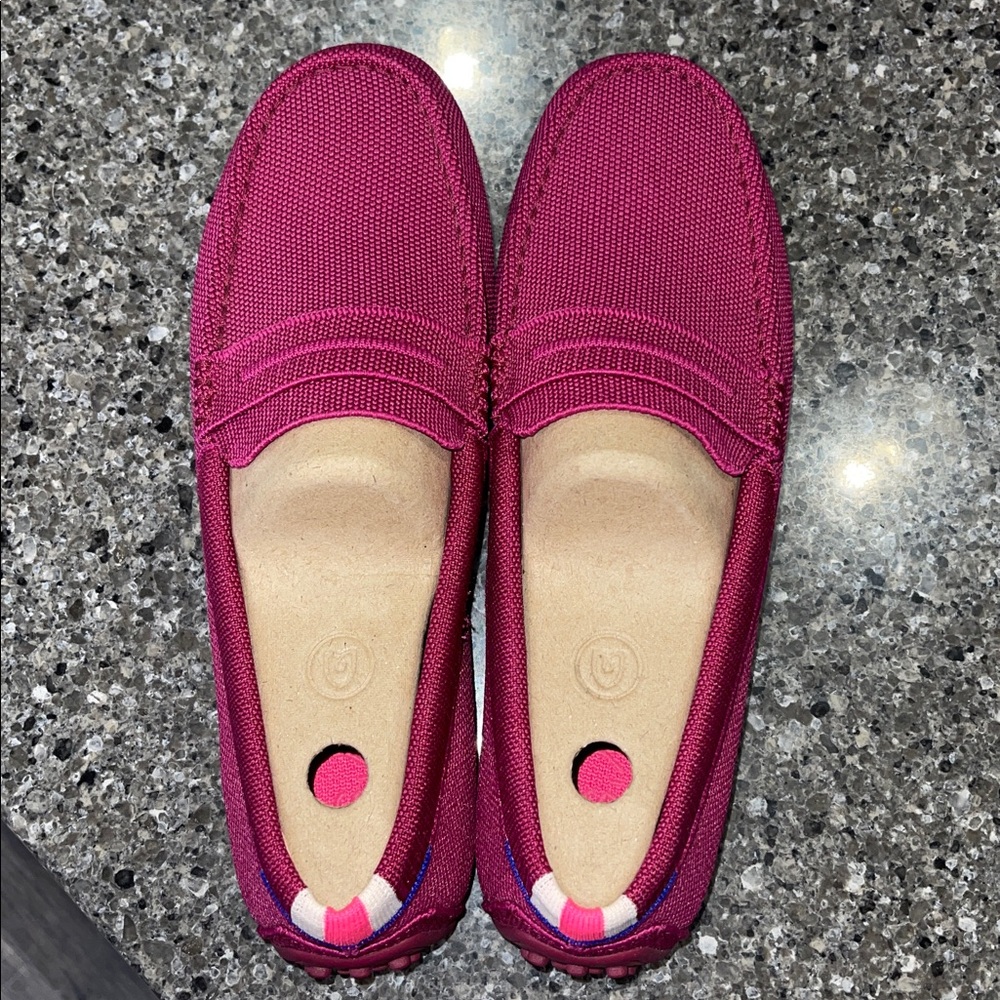 Rothy's Raspberry Driving Loafer - US 9.5 Women